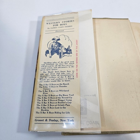 The X Bar X Boys Nugget Camp James Cody Ferris 1928 Grosset & Dunlap Hardcover - Picture 10 of 16